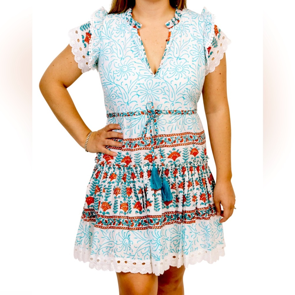 Charleston Shoe Company - ByCharlee Garrott Dress in Blue Raspberry. Size Small.